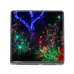 Christmas Lights 2 Memory Card Reader (square) by trendistuff