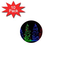 Christmas Lights 1 1  Mini Magnet (10 Pack)  by trendistuff