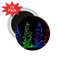 Christmas Lights 1 2 25  Magnets (10 Pack)  by trendistuff