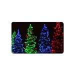 CHRISTMAS LIGHTS 1 Magnet (Name Card)