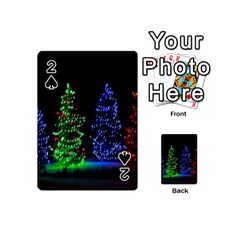 Christmas Lights 1 Playing Cards 54 (mini)  by trendistuff