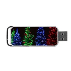 Christmas Lights 1 Portable Usb Flash (two Sides) by trendistuff