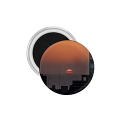 Aerial View Of Sunset At The River In Montevideo Uruguay 1 75  Magnets by dflcprints