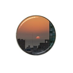 Aerial View Of Sunset At The River In Montevideo Uruguay Hat Clip Ball Marker (10 Pack) by dflcprints