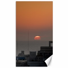 Aerial View Of Sunset At The River In Montevideo Uruguay Canvas 40  X 72   by dflcprints