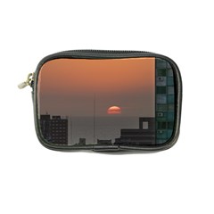 Aerial View Of Sunset At The River In Montevideo Uruguay Coin Purse by dflcprints