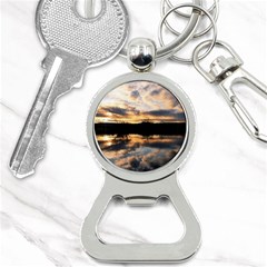 Sun Reflected On Lake Bottle Opener Key Chains by trendistuff