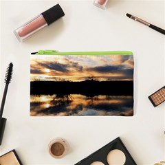 Sun Reflected On Lake Cosmetic Bag (xs) by trendistuff