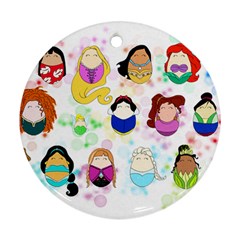 Disney Ladies Ornament (round) 