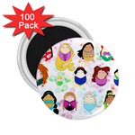 Disney Ladies 2.25  Magnets (100 pack)  Front