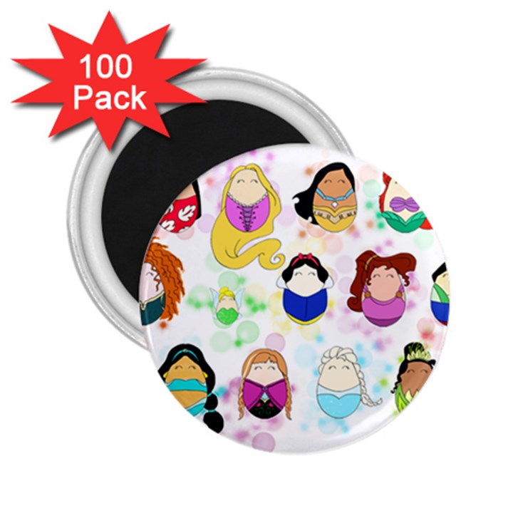 Disney Ladies 2.25  Magnets (100 pack) 