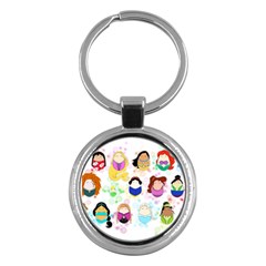 Disney Ladies Key Chains (round)  by lauraslovelies