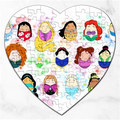 Disney Ladies Jigsaw Puzzle (heart)