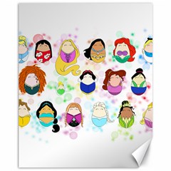 Disney Ladies Canvas 11  X 14  