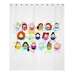 Disney Ladies Shower Curtain 60  X 72  (medium)  by lauraslovelies