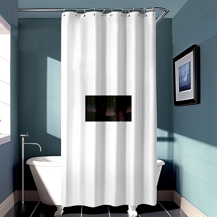 The Fallen Shower Curtain 36  x 72  (Stall) 