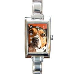 Jack Russell Terrier Rectangle Italian Charm Watches by Rowdyjrt