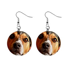 Jack Russell Terrier Mini Button Earrings by Rowdyjrt