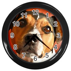 Jack Russell Terrier Wall Clocks (black) by Rowdyjrt