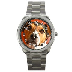 Jack Russell Terrier Sport Metal Watches