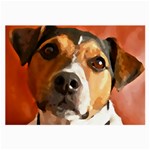 Jack Russell Terrier Large Glasses Cloth (2-Side) Front