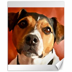 Jack Russell Terrier Canvas 11  X 14  