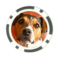 Jack Russell Terrier Poker Chip Card Guards by Rowdyjrt