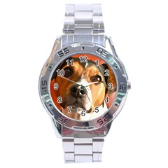 Jack Russell Terrier Stainless Steel Men s Watch by Rowdyjrt