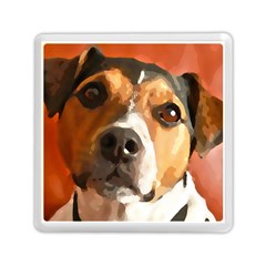 Jack Russell Terrier Memory Card Reader (square)  by Rowdyjrt