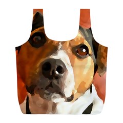 Jack Russell Terrier Full Print Recycle Bags (l) 