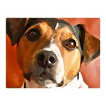 Jack Russell Terrier Double Sided Flano Blanket (Mini)  35 x27  Blanket Front