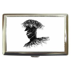 Cool Young Long Hair Man With Glasses Cigarette Money Cases by dflcprints