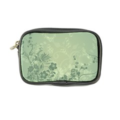 Wonderful Flowers In Soft Green Colors Coin Purse by FantasyWorld7