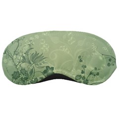 Wonderful Flowers In Soft Green Colors Sleeping Masks by FantasyWorld7