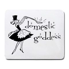 Domestic Goddess Large Mousepads by waywardmuse