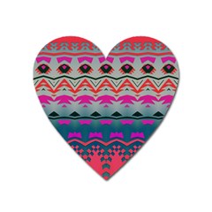 Waves And Other Shapes			magnet (heart) by LalyLauraFLM