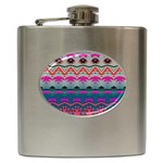 Waves and other shapes			Hip Flask (6 oz) Front