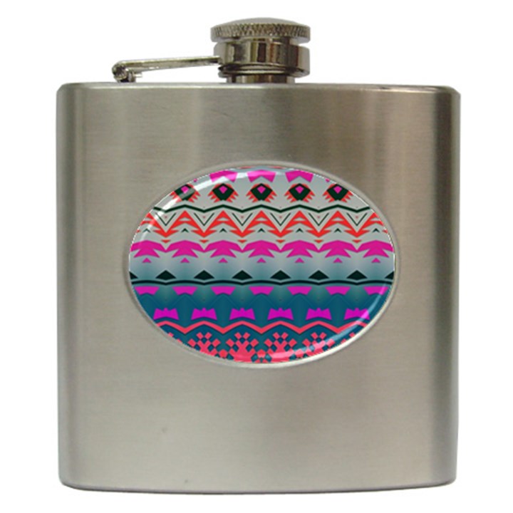 Waves and other shapes			Hip Flask (6 oz)