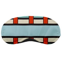 Vertical And Horizontal Rectangles			sleeping Mask by LalyLauraFLM