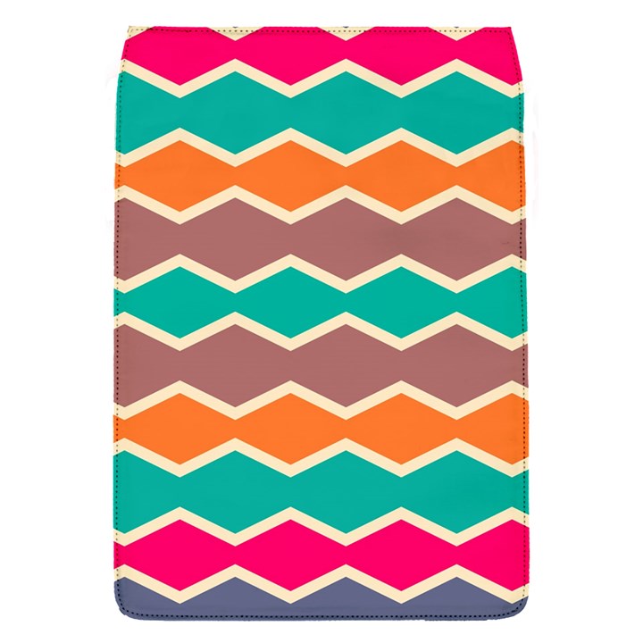 Colorful chevrons pattern			Removable Flap Cover (S)