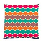 Colorful chevrons pattern 	Standard Cushion Case (Two Sides) Front