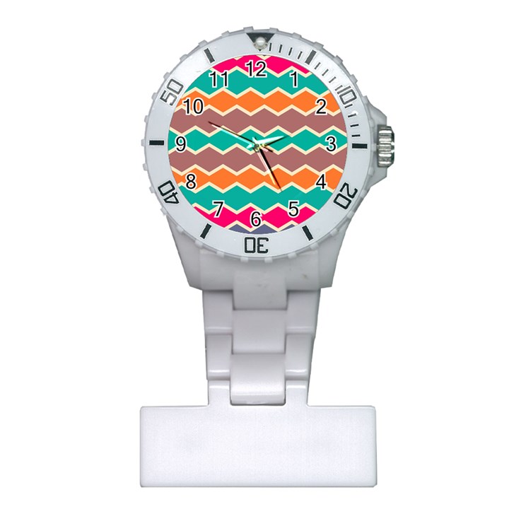 Colorful chevrons pattern			Nurses Watch