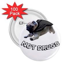 Do Pugs 2 25  Buttons (100 Pack)  by MooMoo