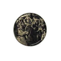 Group Of Candombe Drummers At Carnival Parade Of Uruguay Hat Clip Ball Marker by dflcprints