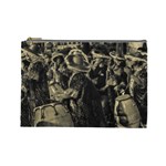 Group Of Candombe Drummers At Carnival Parade Of Uruguay Cosmetic Bag (Large)  Front