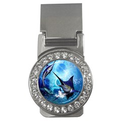 Awersome Marlin In A Fantasy Underwater World Money Clips (cz)  by FantasyWorld7