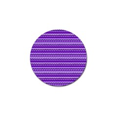 Purple Tribal Pattern Golf Ball Marker (4 Pack) by KirstenStar