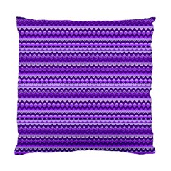 Purple Tribal Pattern Standard Cushion Case (one Side)  by KirstenStar