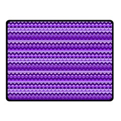 Purple Tribal Pattern Fleece Blanket (small) by KirstenStar