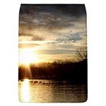 SETTING SUN AT LAKE Flap Covers (L)  Front